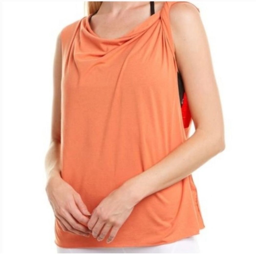 NWT - Free People‎ Coral Haze Turn Around Tee - size M